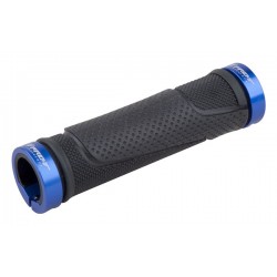 Gripy PRO-T Plus 308 lock-on černá+modré objímky