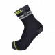 Ponožky nepromokavé DexShell Pro Visibility Cycling Sock - Grey Stripe - vel. L
