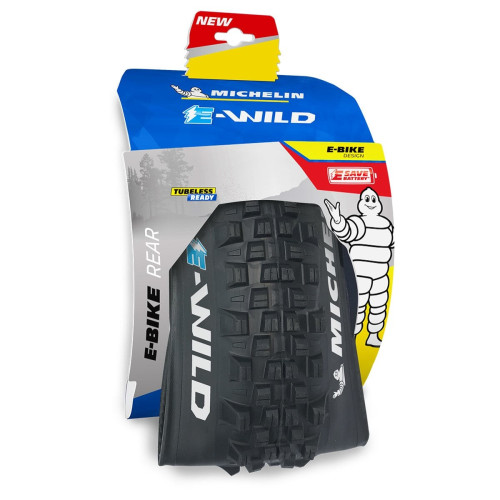 Plášť Michelin E-Wild, E-GUM-X, 29x2,6" Competition Line, Gravity Shield, Tubeless Ready, zadní