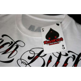 Triko Beachbitch Inked White L